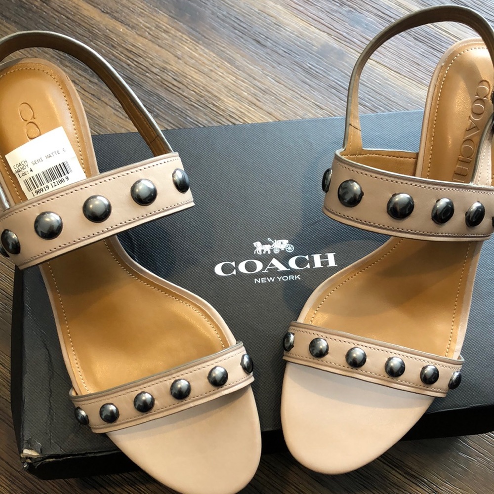 Coach Strappy Sandals Brand New in Box